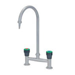 Single Mixing Faucet, Deck Mounted, Swing Gooseneck